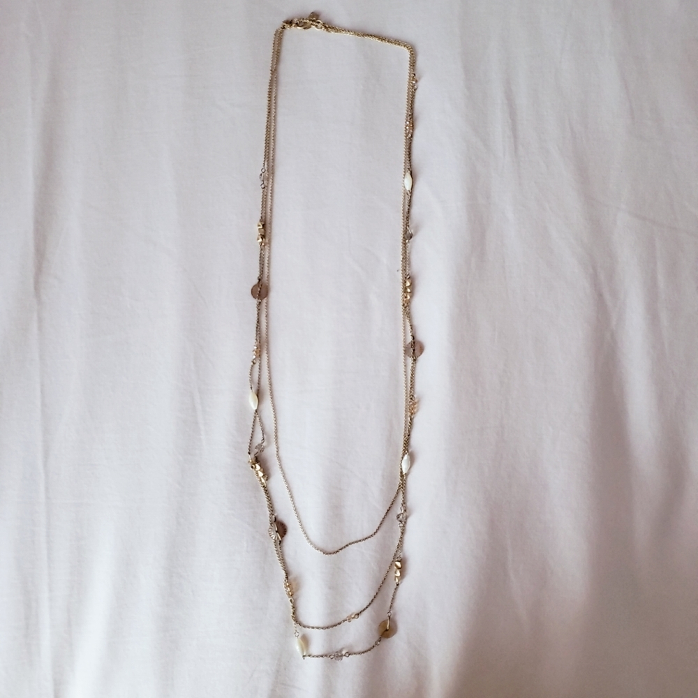 Banana Republic Long Layered Necklace